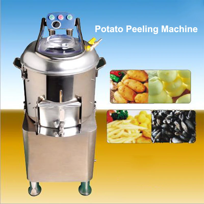 Potato Peeling Machine Acacia Eectric Potato Peeler Commercial Scallop Cleaning Machine