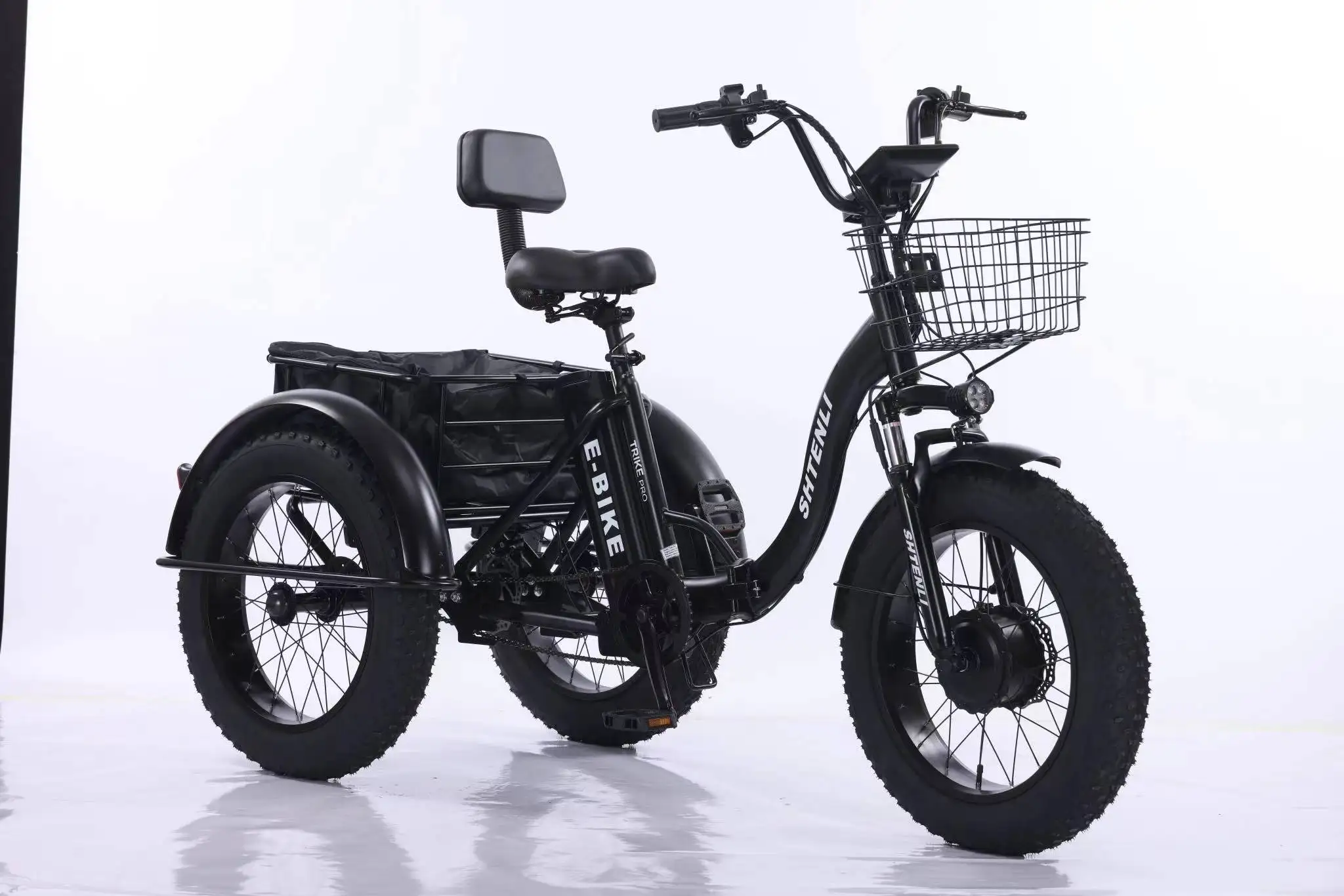 Exclusive discount for export to Japan. 6-speed adult model with pedal and foldable electric tricycle.