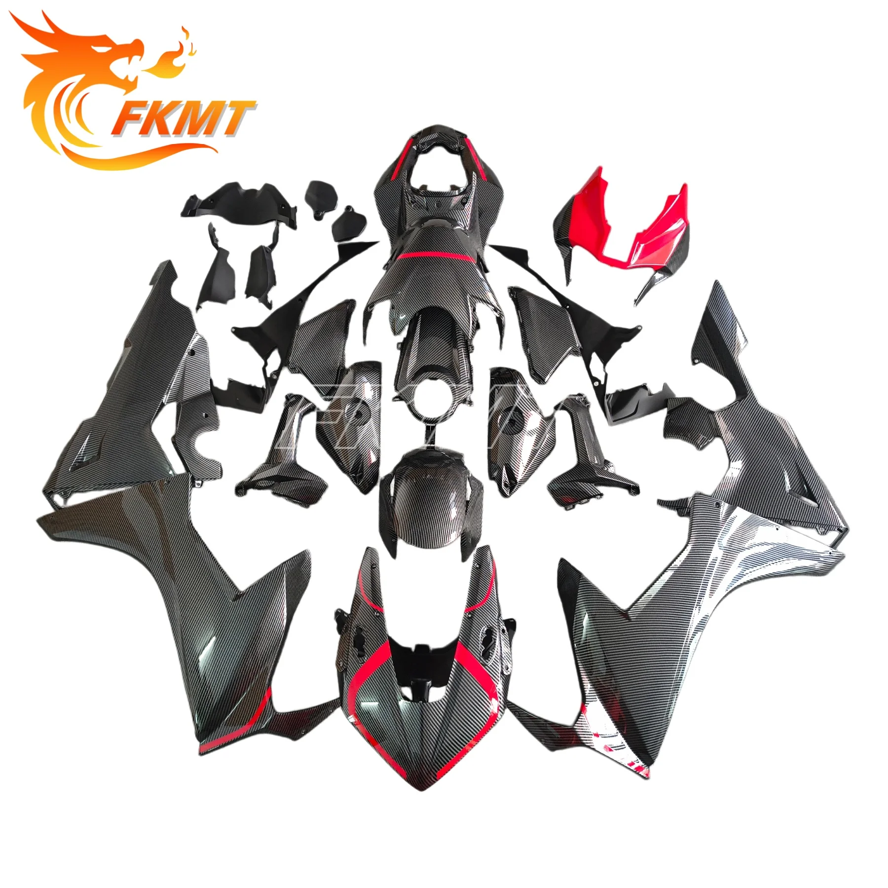 ABS Carbon Painted For Honda CBR1000RR 2017 2018 2019 Side Panels Fender Swingarm Full Fairing Kits Motorcycle Accessories