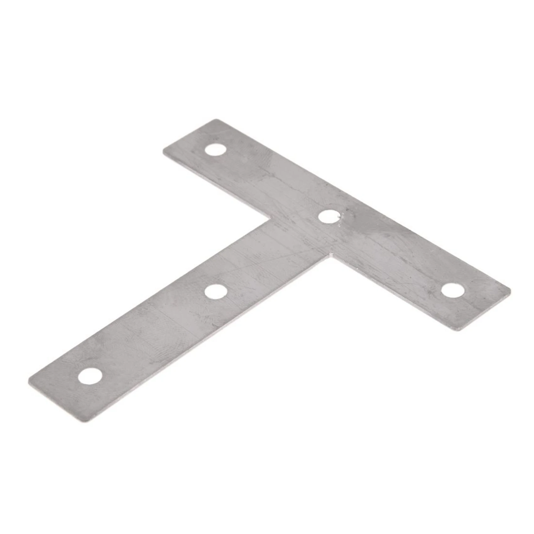 TFTP-10 Pcs Angle Plate Corner Brace Flat T Shape Repair Bracket 80Mm X 80Mm