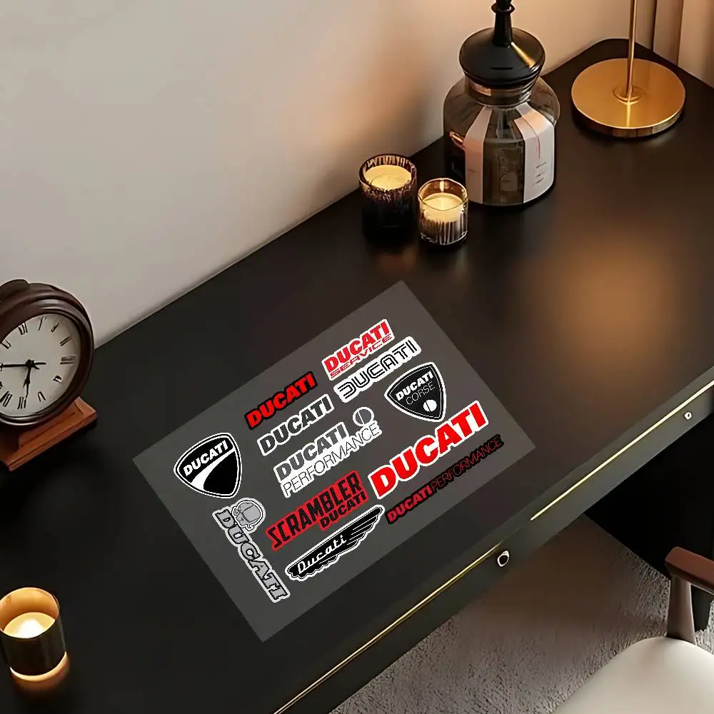 

Крутые светоотражающие наклейки D-DucatiS для мотоциклов, водонепроницаемые наклейки для шлемов скутеров, наклейки-спонсоры для модификации HRC