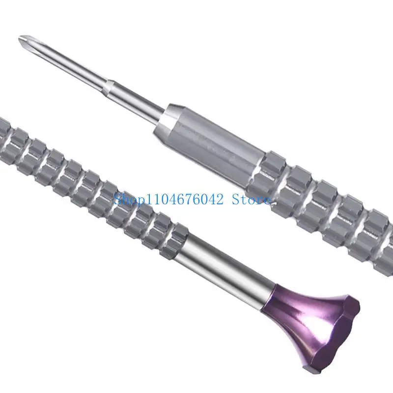 652F Ergonomic Manual Precise Screwdriver Set, for Varied Applications Steel Build Tool for Mechanics Hobbyists