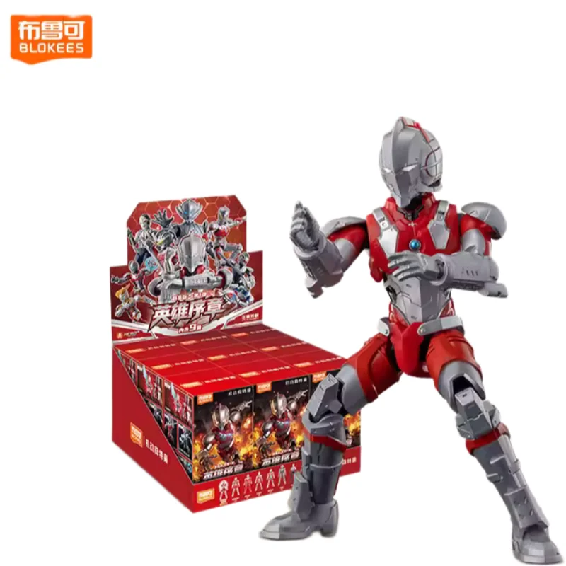 Blokees Original Hero Ultraman Galaxy Version S Vol.1 - Пролог серии героев, коллекционные фигурки Тиги в слепых коробках, игрушки, подарки для детей
