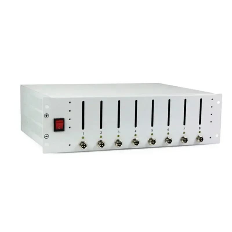 New 220V Ebc-X 8-Channel  Divider Ternary Lithium Iron 18650  Capacity Tester 10A Cycle