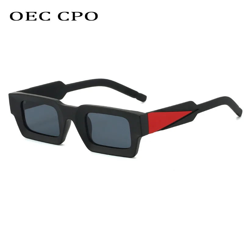 

Punk Small Sunglasses Women Men Trendy Luxury Brand Designer Hip Hop Rectangle Mirror Sun Glasses Female Eyewear Shades UV400