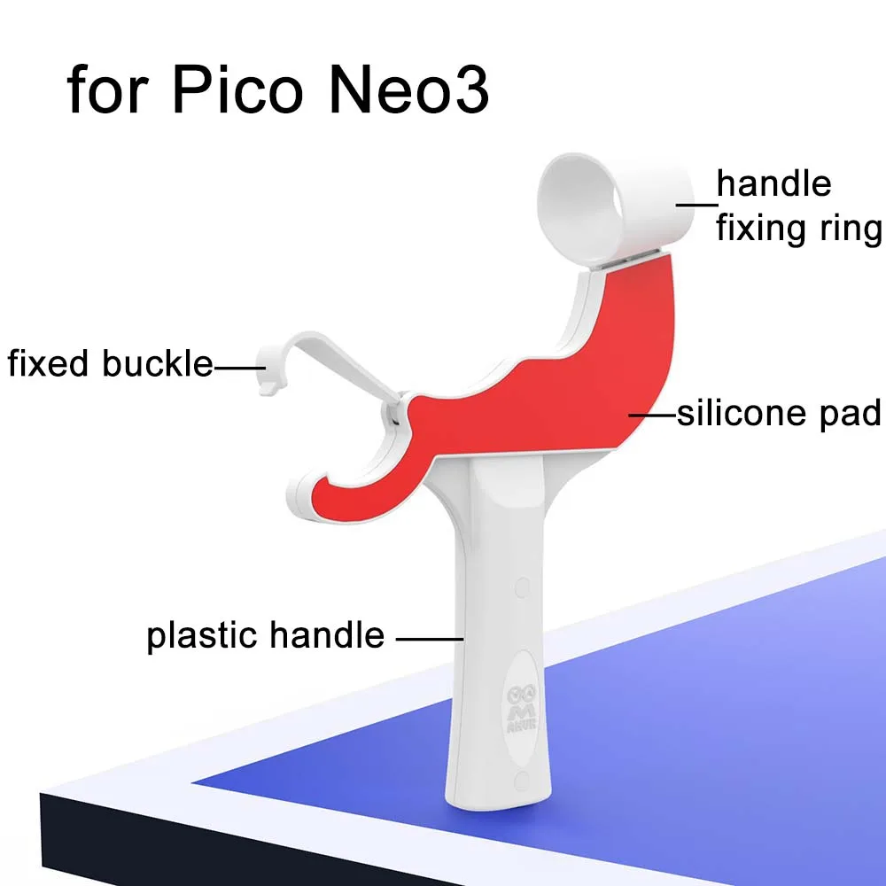 

AMVR Table Tennis Adaptor for Pico Neo3 Controller Handle Grip Table Tennis Gaming VR Accessories