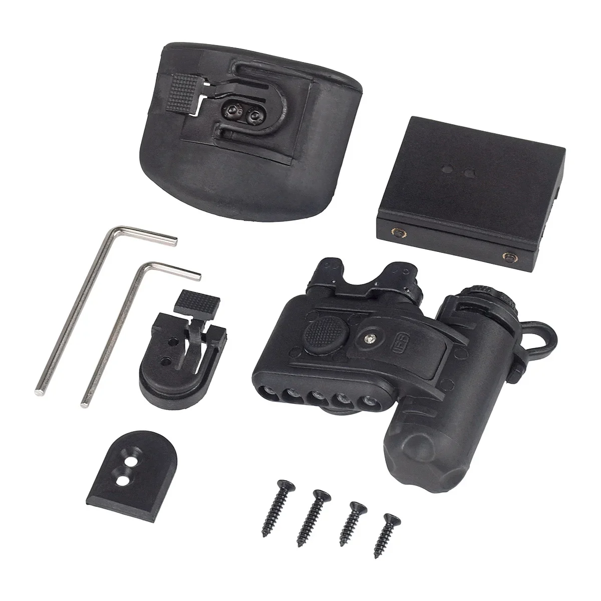 التكتيكية الادسنس كشف إشارة في الهواء الطلق سلاح الصيد مصباح يدوي الملحقات LED غطاء الصيد ضوء FMA خوذة مشاعل السلامة #3