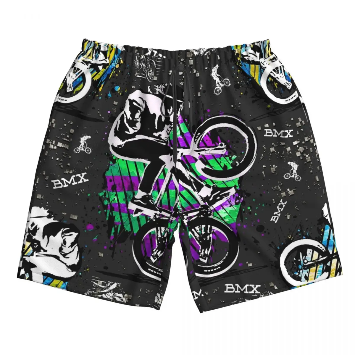 

Bmx Apparel Bmx Freestyle Trunks Beach Board Shorts Casual Quick Dry Swim Summer Men Pants