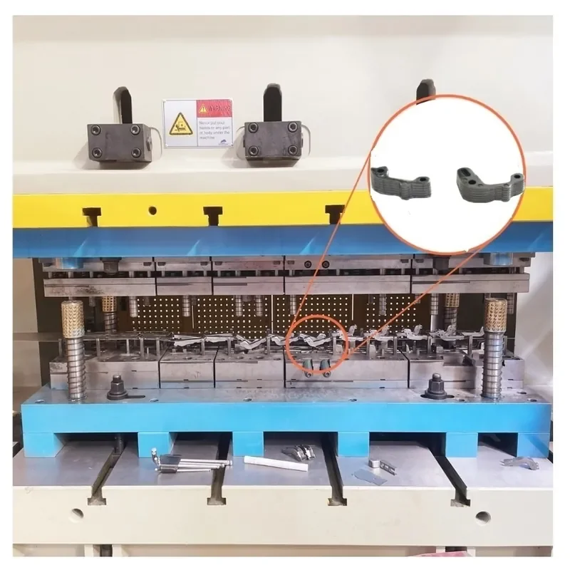 High Precision Progressive Die for Hinge Lamination