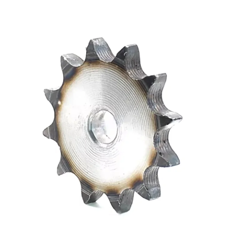 Kettenradplatten 06B/08B 10A/16A ANSI 1" Teilung 10T-45T gehärtete Zähne A3-Stahlförderband/Landwirtschaft/Industrieantriebsräder