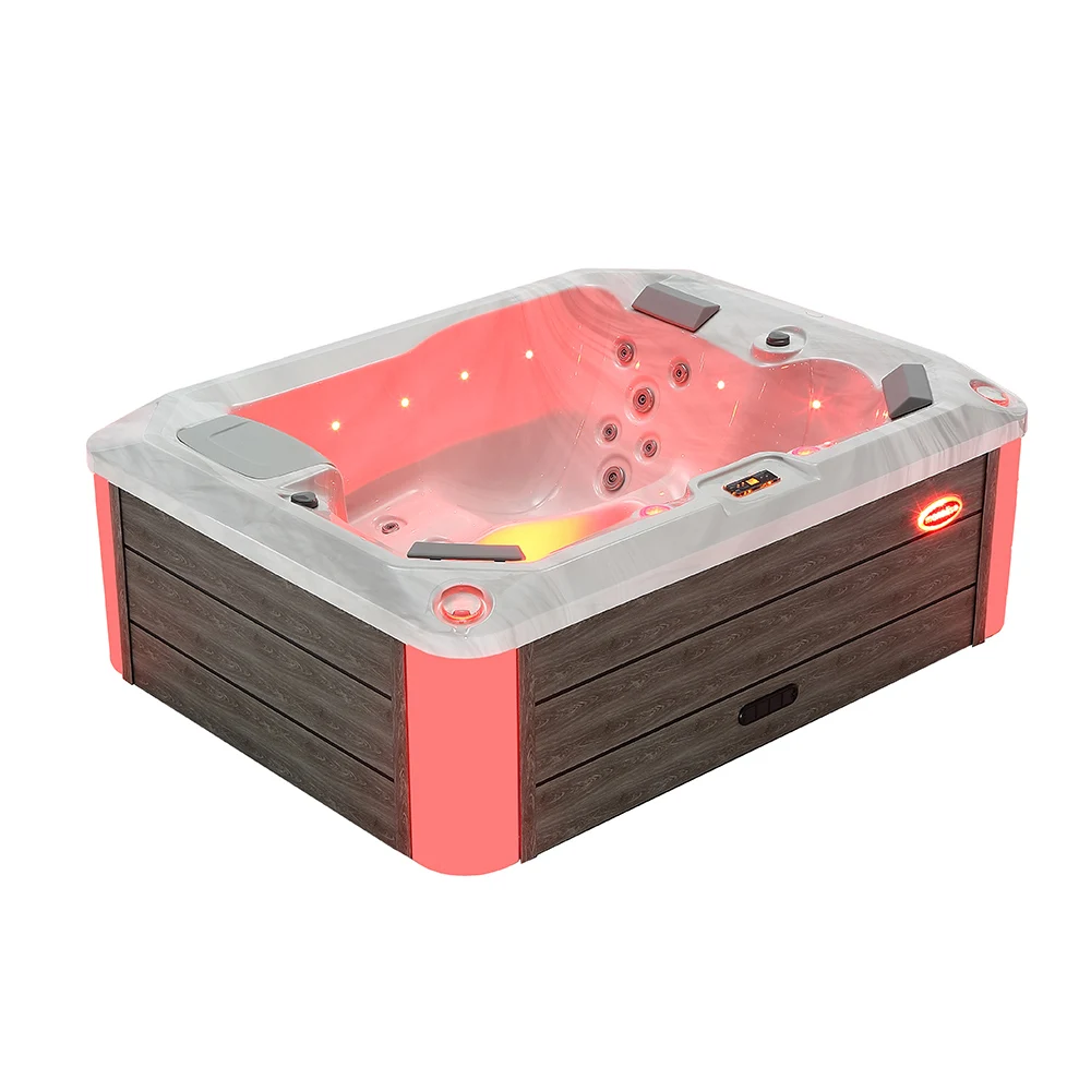 SPA Pool, Constant Temperature Bathtub with Ozone Sterilization & 12 LED Lights American Imported Acrylic