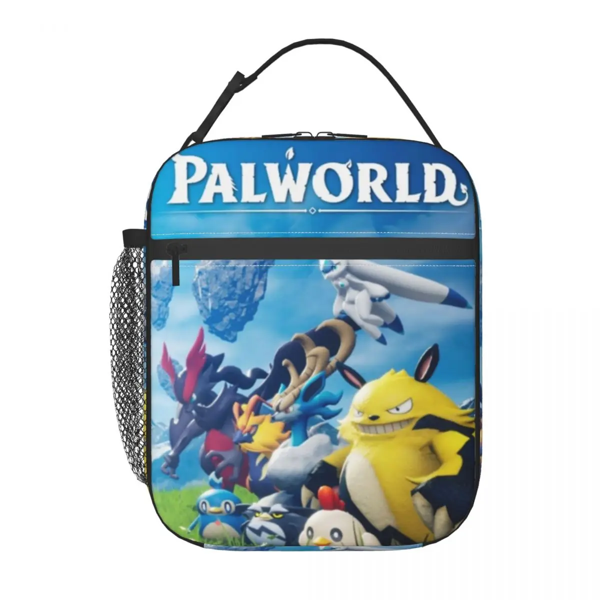 Palworld Action-adventure Game Product Insulated Lunch Bag For Work Funny Character Food Box Portable Thermal Cooler Lunch Boxes