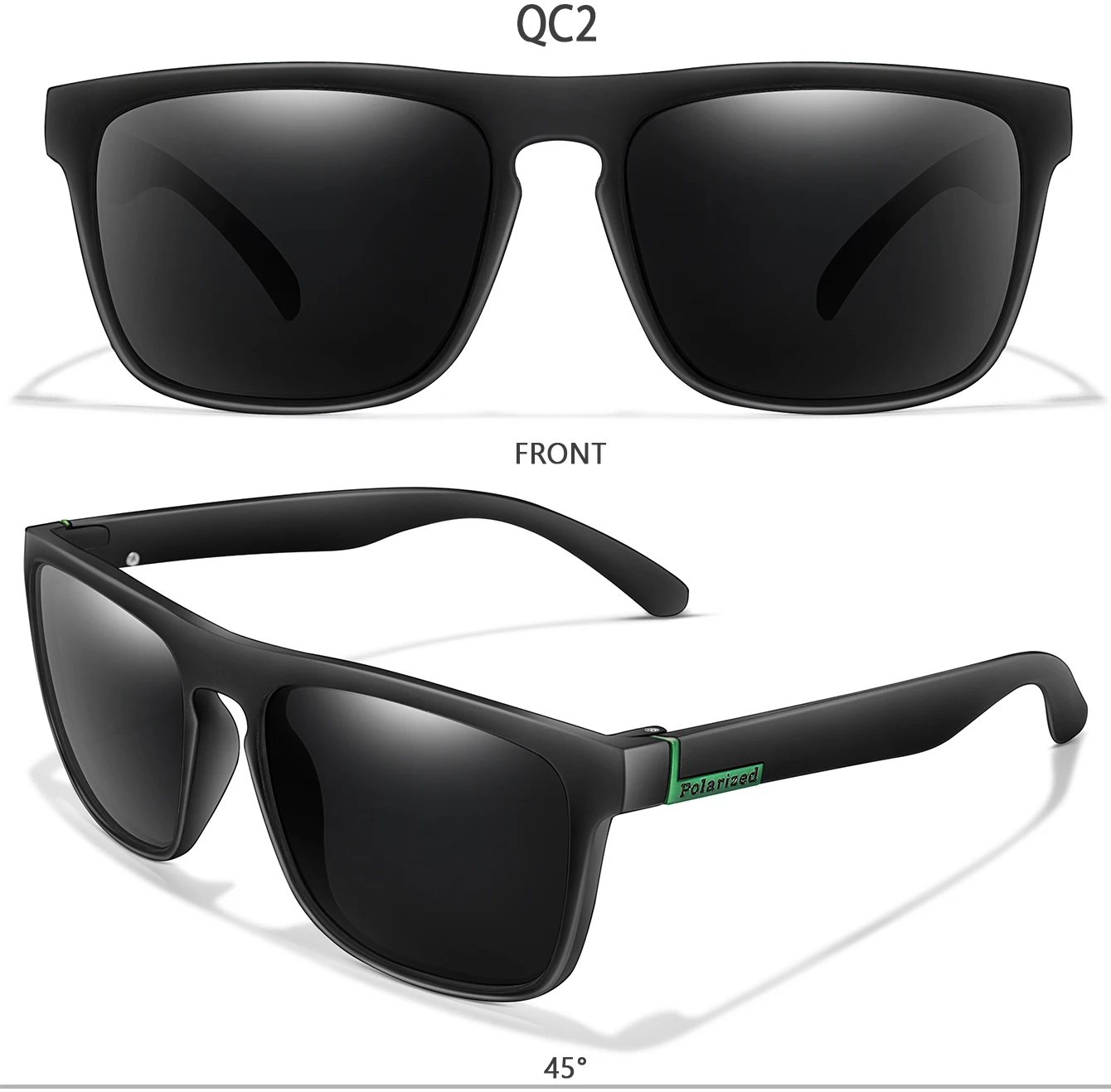 UV400 Polarisierte Klassische Quadratische Radfahren Sonnenbrille Männer und Frauen Auto Fahren Sonnenbrille Dirt Bike Motorrad Wandern Gläser – Detail 5