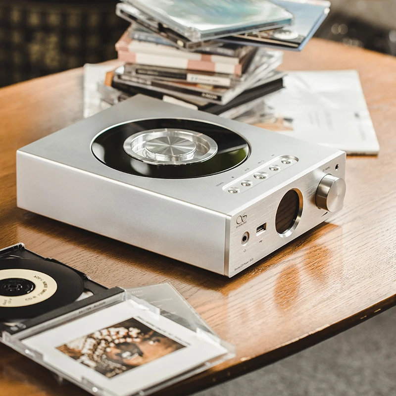 SHANLING EC3 Стерео CD-плеер Bluetooth ЦАП Настольный музыкальный плеер высокого разрешения Предварительный усилитель с приводом CD80 HD850 Чип ES9219C LTA8092