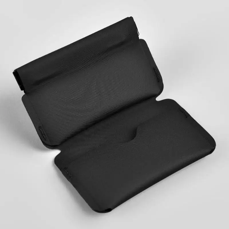 Folding Mini Portable Business Card Holder Magnetic Wallet Multipurpose Coin Purse for Office Trips