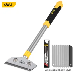 Portable Cleaning Knife Stainless Steel Wallpaper Paint Tiles Flooring Scraper Remover With Blade Household Cleaning Tools