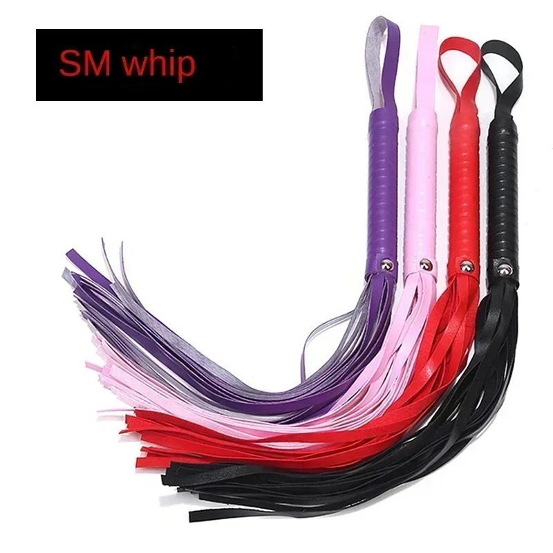 Slave Whip giochi per adulti SM Bondage giocattoli del sesso per donna Cockring Flogger Paddle sculacciata Bondage restraint fruste