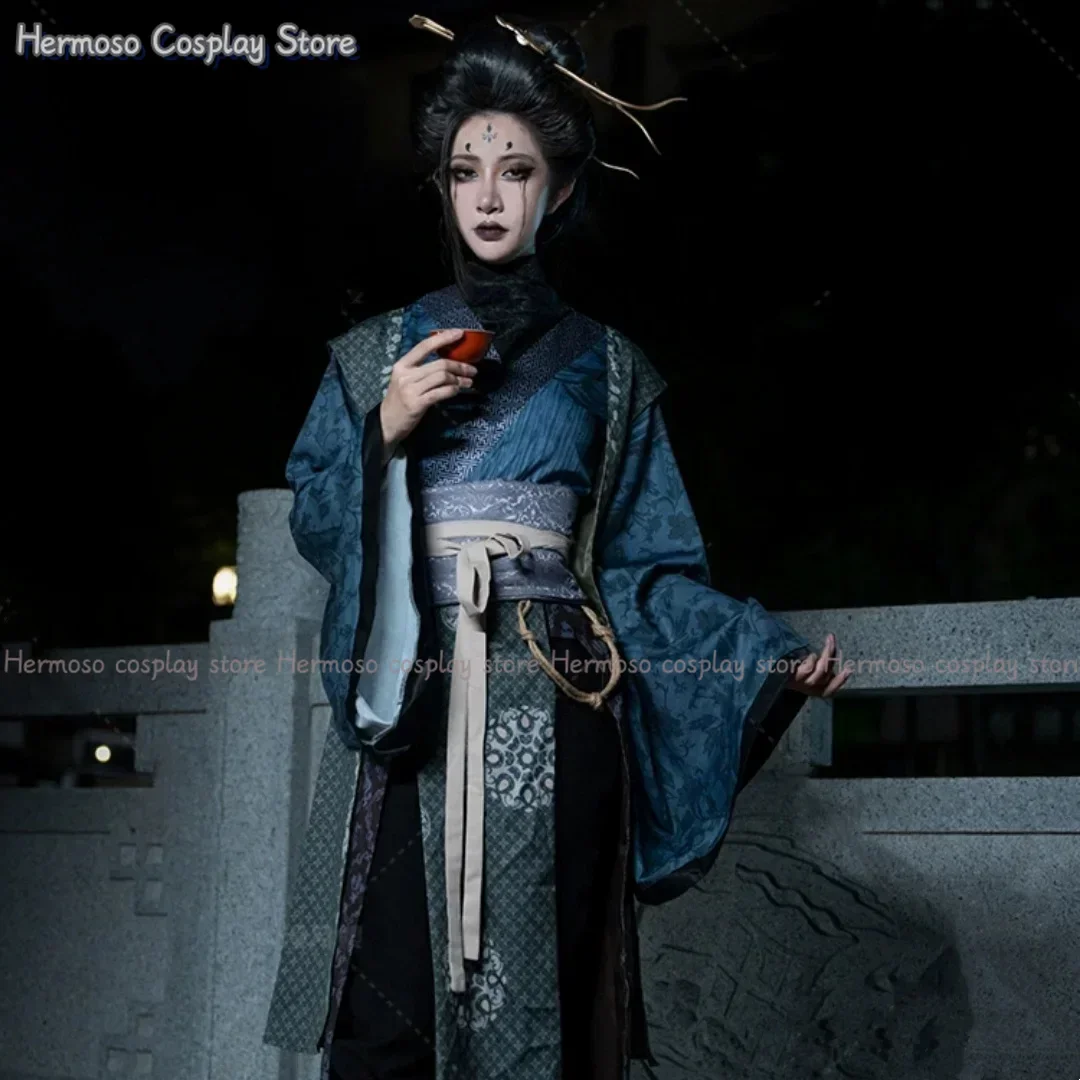 Zhi Zhu Jing Cosplay Costume Black Myth Wukong Spider Uniform Wig Halloween Party Women Men Props Chinese Hanfu Ancient Costumes