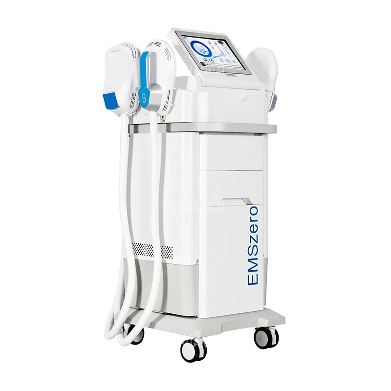 เครื่องกระชับสัดส่วน4 in 1เครื่องกระชับสัดส่วนกระตุ้นกล้ามเนื้อด้วยคลื่นสนามแม่เหล็ก2024