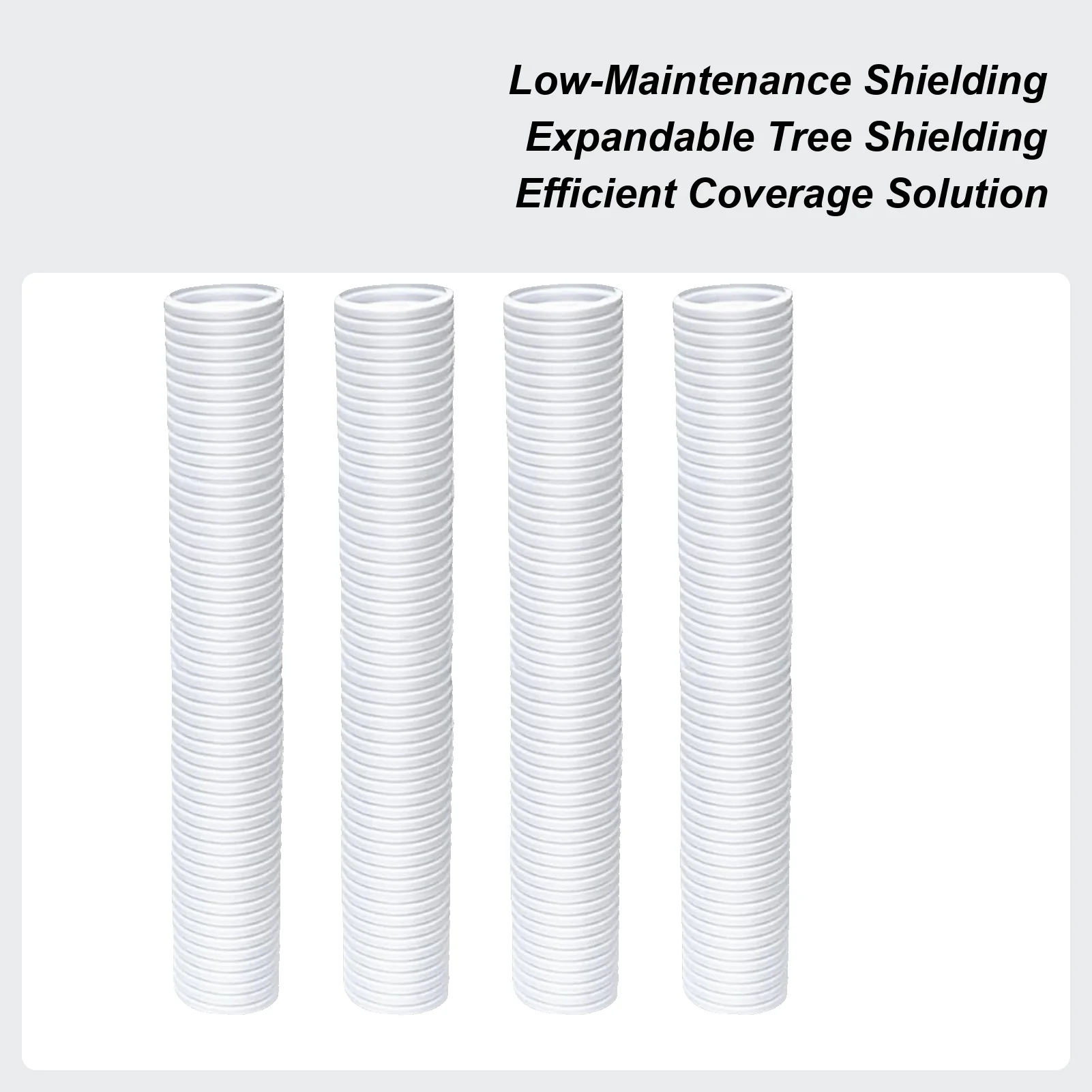 

Tree Protectors 4 Pieces Plant Trunk Wrap Barrier Sapling Guard Tube For Landscape Farm Forestry Yard Outdoor Fence Garden