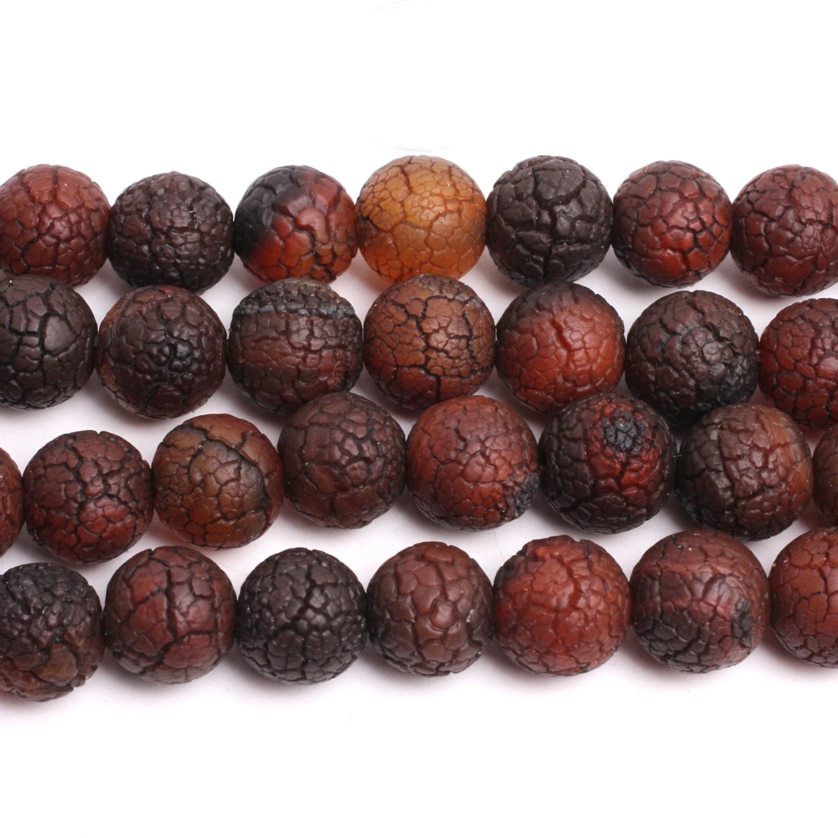 12mm round frost dream lace Agat e natural stone beads DIY loose beads for jewelry making strand 15 inches