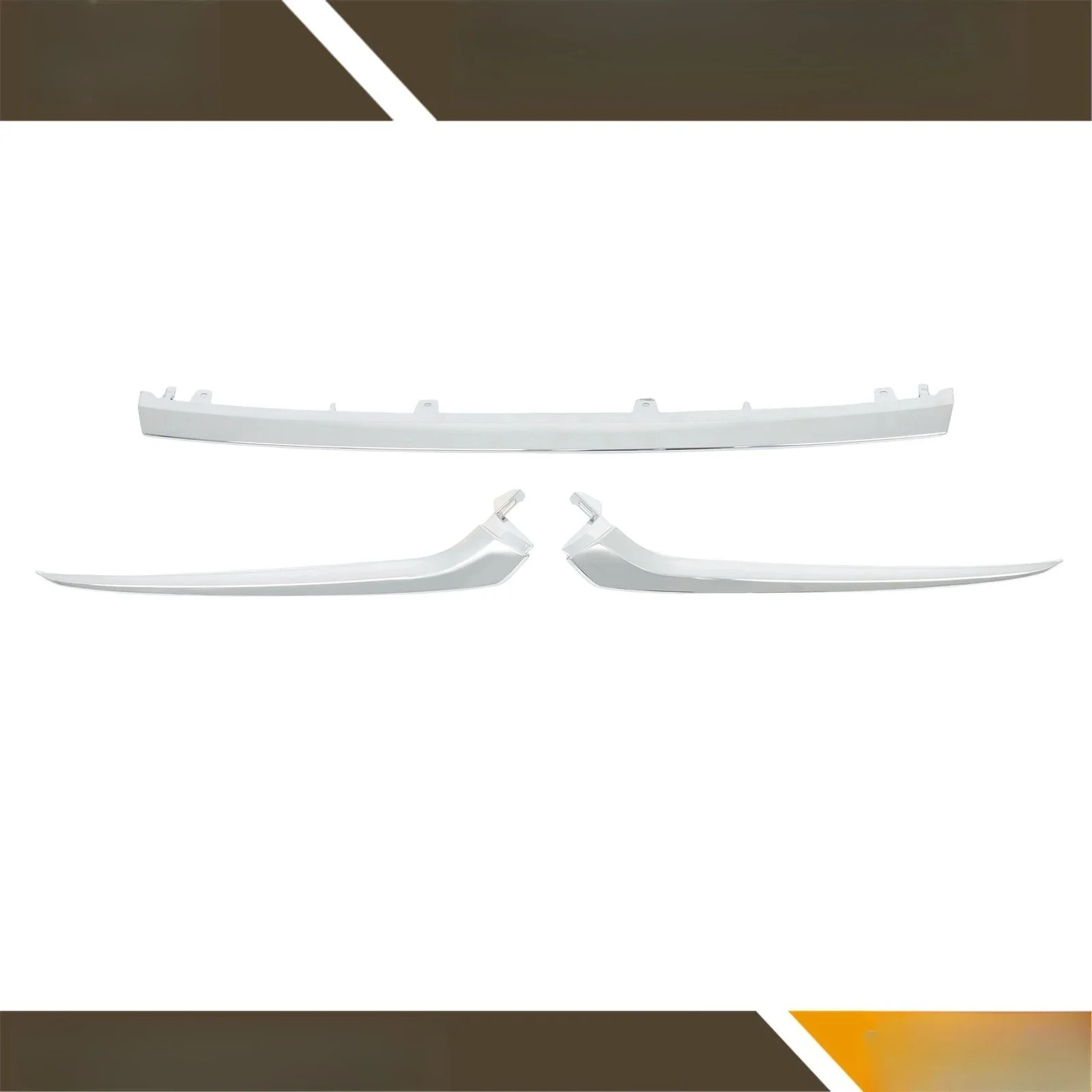 

Grill+Headlight Trim Molding Set Chrome Plated Fit For Honda CR-V 2023 2024 2025