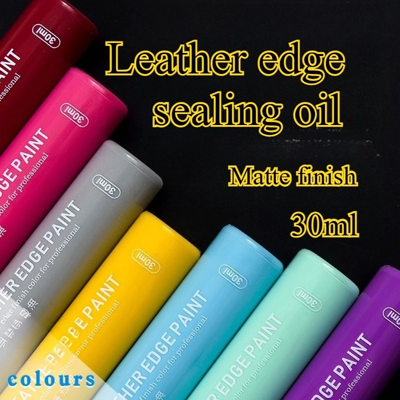 

Matte Finish Quick-drying High Elasticity Leather Edge Oil Edge-fitting Repair Agent Sealing Oil DIY Leather Wallet Bag Belts