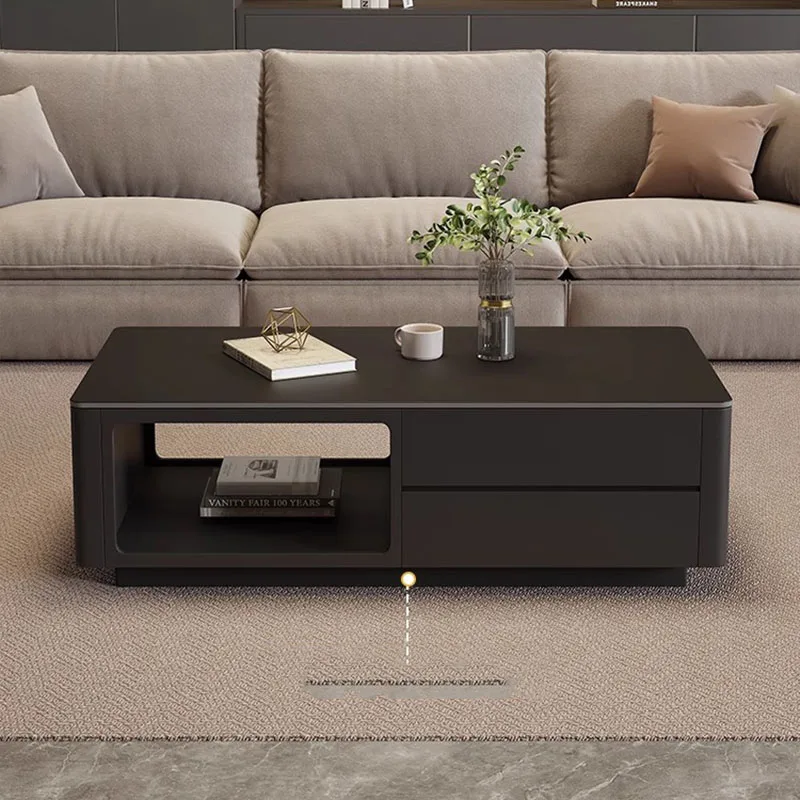Italian Luxury Coffee Table Living Room Storage Modern Nordic Coffee Table Minimalist Unique Mesas De Centro Para Sala Furniture