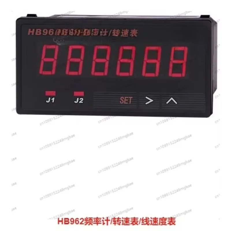 

Intelligent dual digital frequency meter tachometer line speedometer
