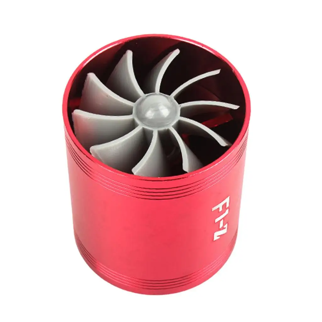 Auto Turbocharger Air Intake Turbonator Twin Fan .5-2.9inch