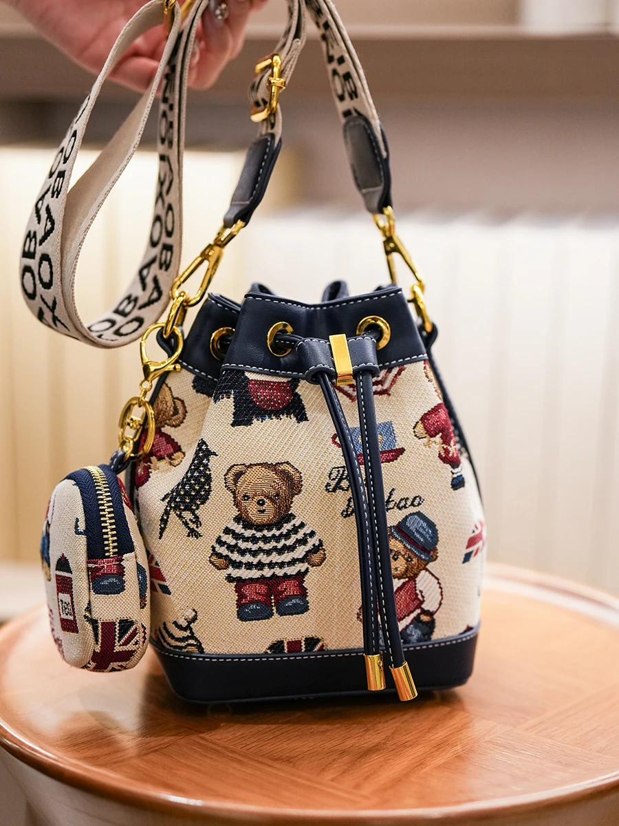 Thumbnail 2 - #40 Latest Drawstring Bucket Bags Offers