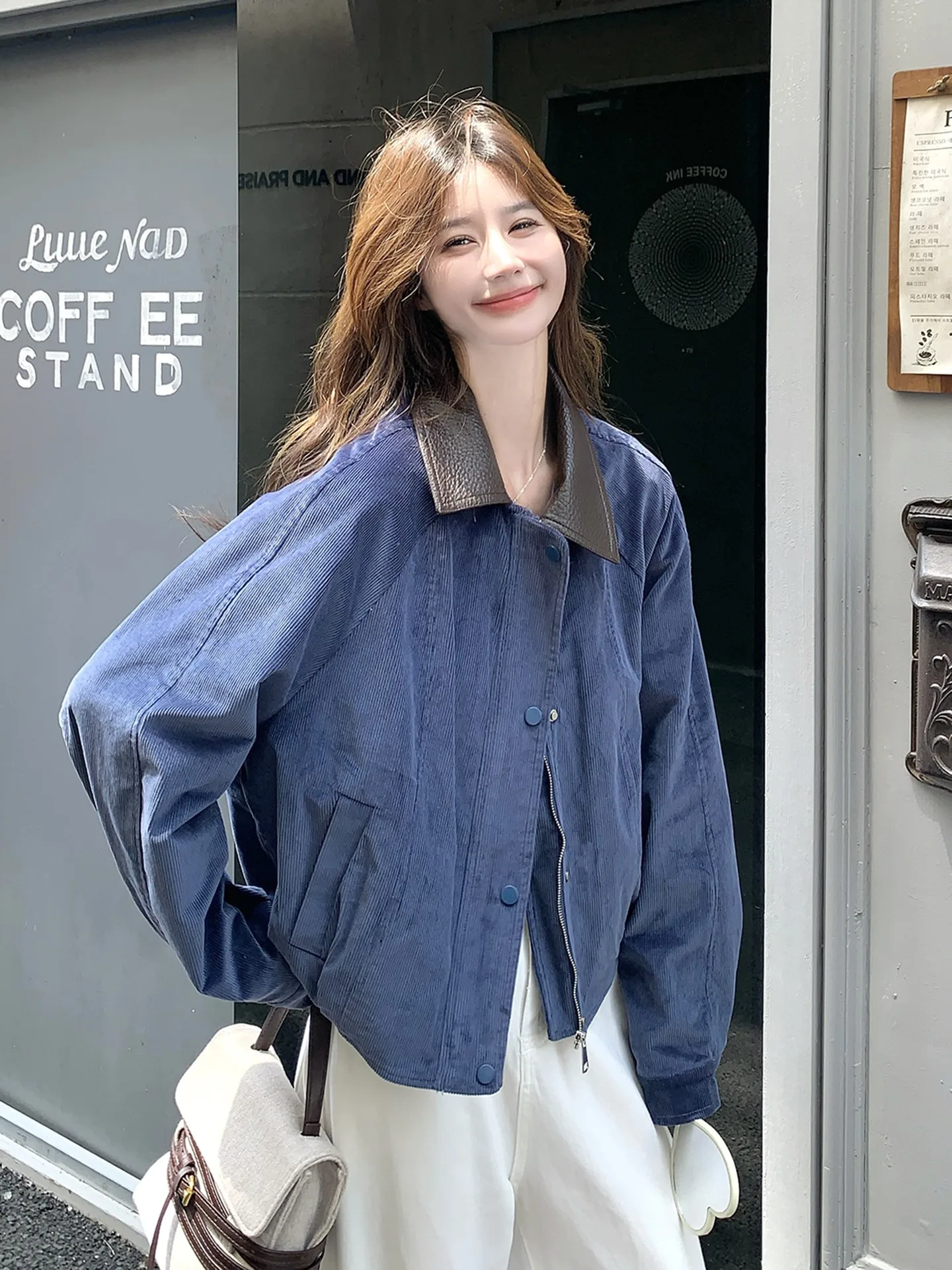 ort-colletto-in-pelle-pu-stand-colore-blu-blo-donna-primavera-autunno-2025-nuovo-sle-versatile-calore-casual-fit-stand