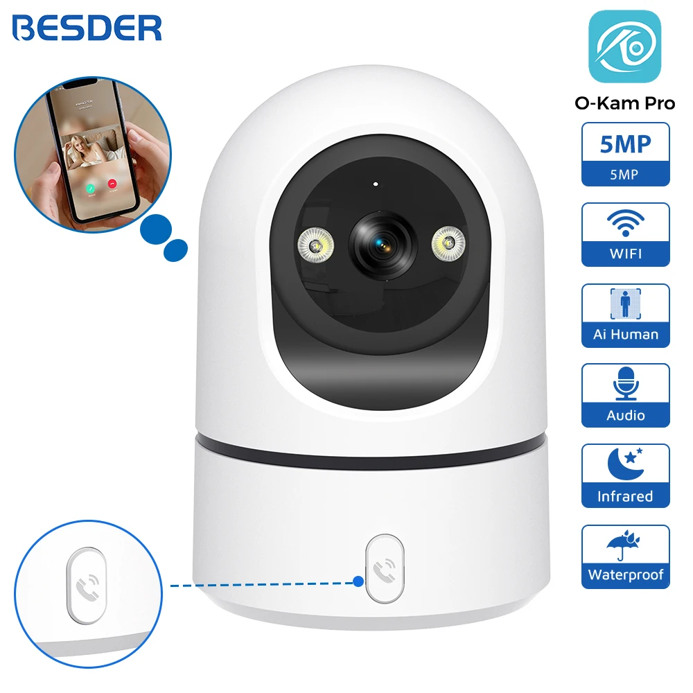 Besder 5MP Wifi Cam…