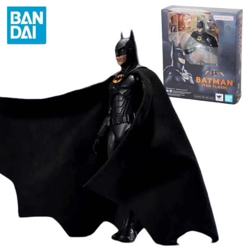 

Bandai Soul Limited SHF DC Movie Flash Batman Фигурка Периферийная фигурка Модель Орнамент Солдат Аксессуары Подарочная игрушка