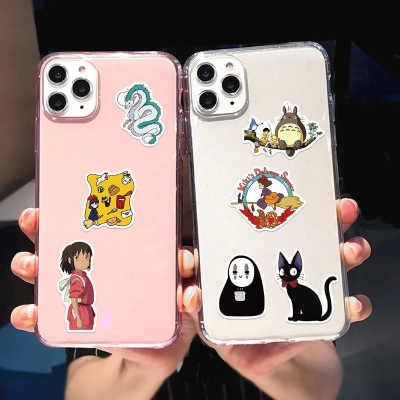 جديد Agan Studio Ghibli ملصقات 100 قطعة مقاوم للماء الفينيل أنيمي ملصقات للأطفال المراهقين الكبار سكيت الكمبيوتر المحمول