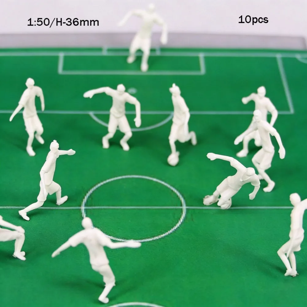 

10pcs 1:100/1:75/1:50 Scale Sand Table Model Mixed Pose Mixed Color Simulation Human Model DIY Handmade Sports Figurine Model