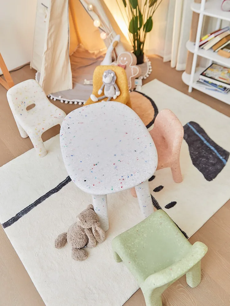 طقم طاولة وكرسي للأطفال طقم مكتب أثاث للدراسة وكرسي دراسة للأطفال كراسي حفلات للأطفال بالجملة