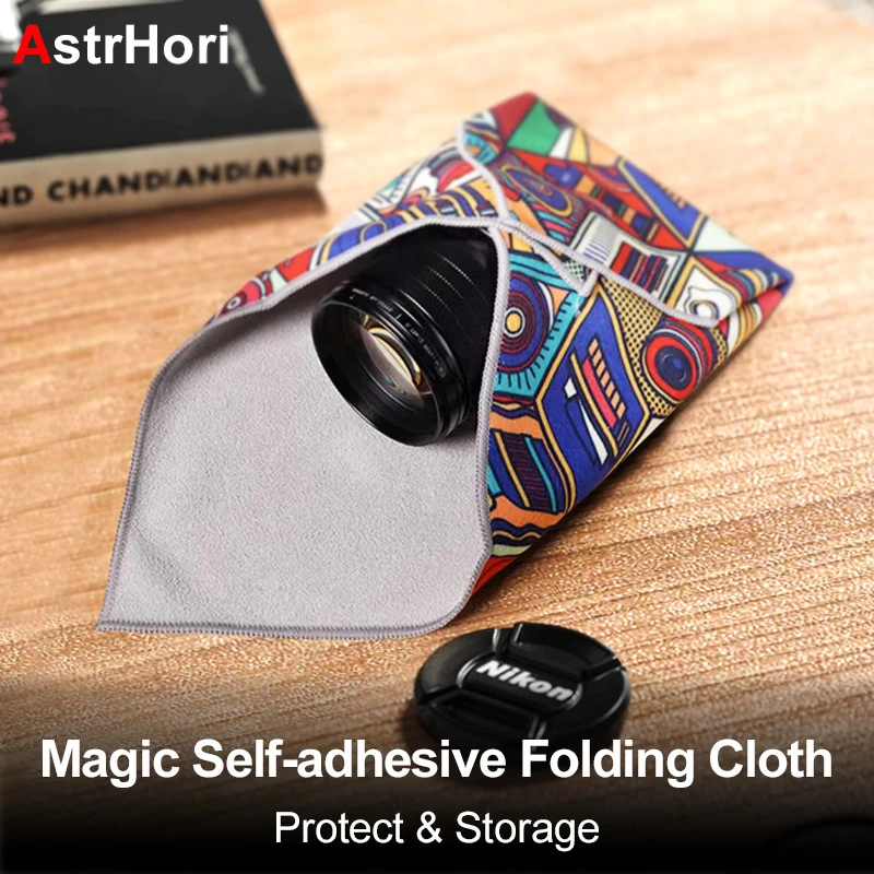 Чистящая ткань для чистки объектива камеры, складная мягкая ткань, защита от царапин для Sony Fujifilm Nikon Canon SLR DV, инструмент для очистки камеры