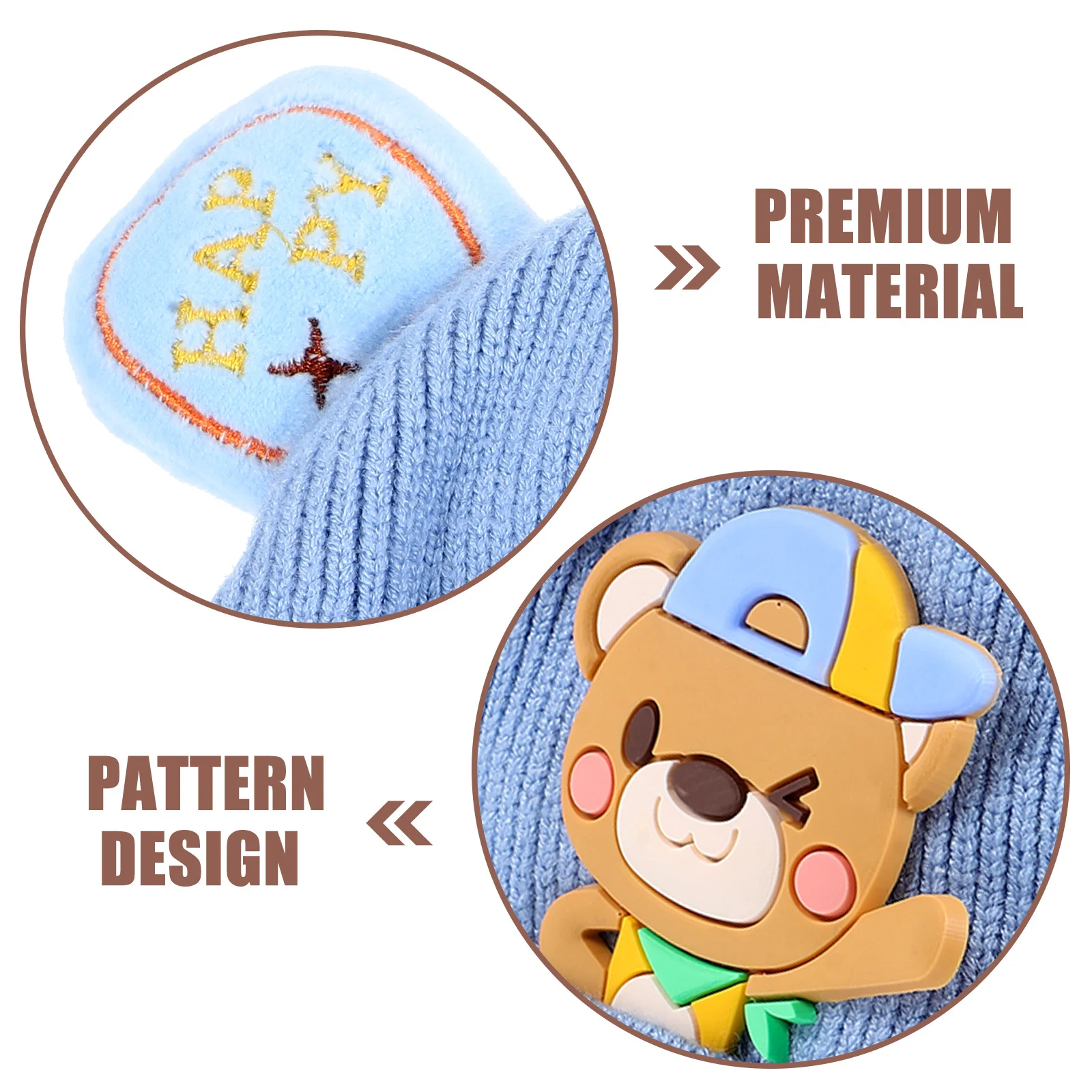 

Baby Accessories Beanies Winter Infant Girl Toddler Newborn Hat Knit Warm Bonnet