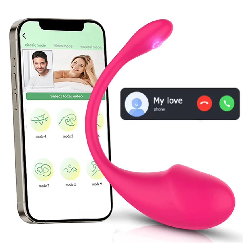 Wireless Bluetooth G Spot Dildo Vibrator for Women APP Remote Control Wear Vibrating Egg Clit Female Vibrating Panties Sex Toys