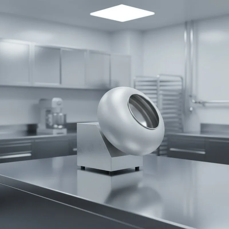 High-Productivity Chocolate And Candy Coating Machine For Nuts 2-5Kg /Hour Capacity 220V Multi-Plug (EU/US/UK/AU)