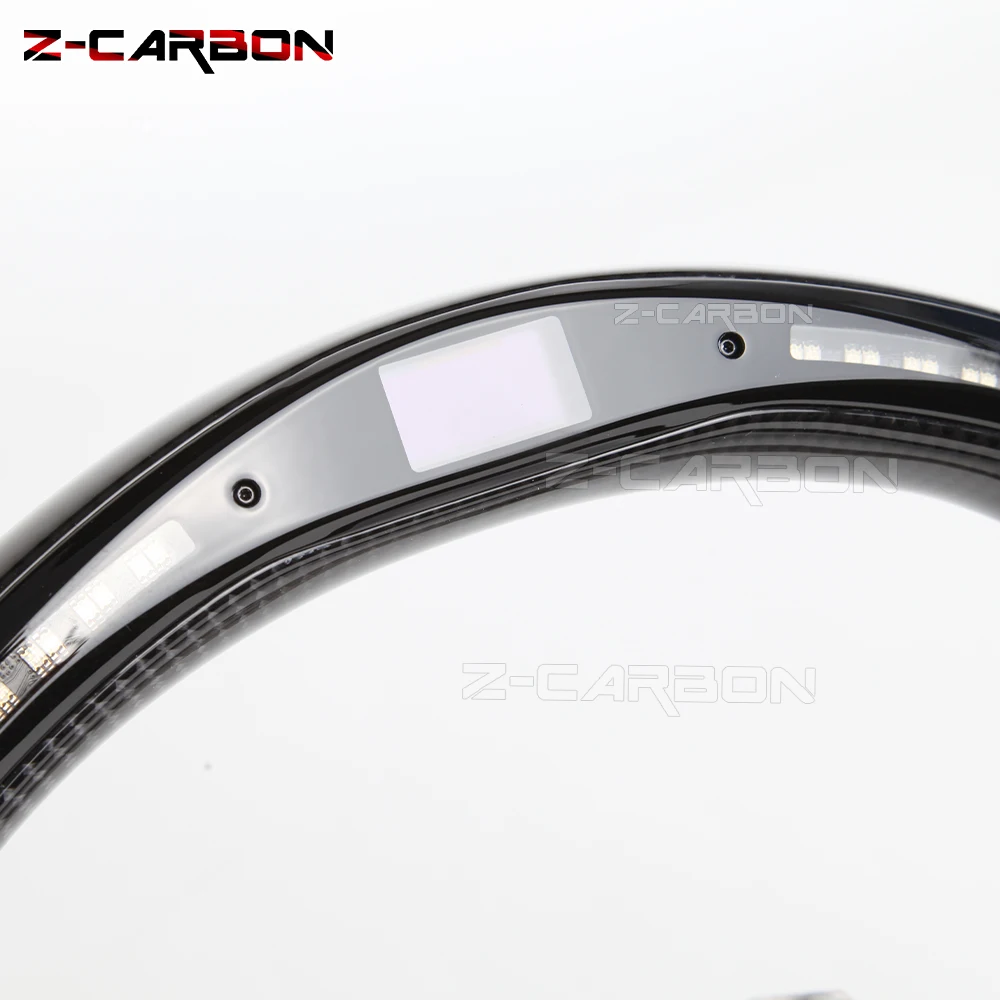 LED Steering Wheel Carbon Fiber For Infiniti G37 G37X 2008 2009 2010 2011 2012 2013 Car Modification Accessories Steering Wheel