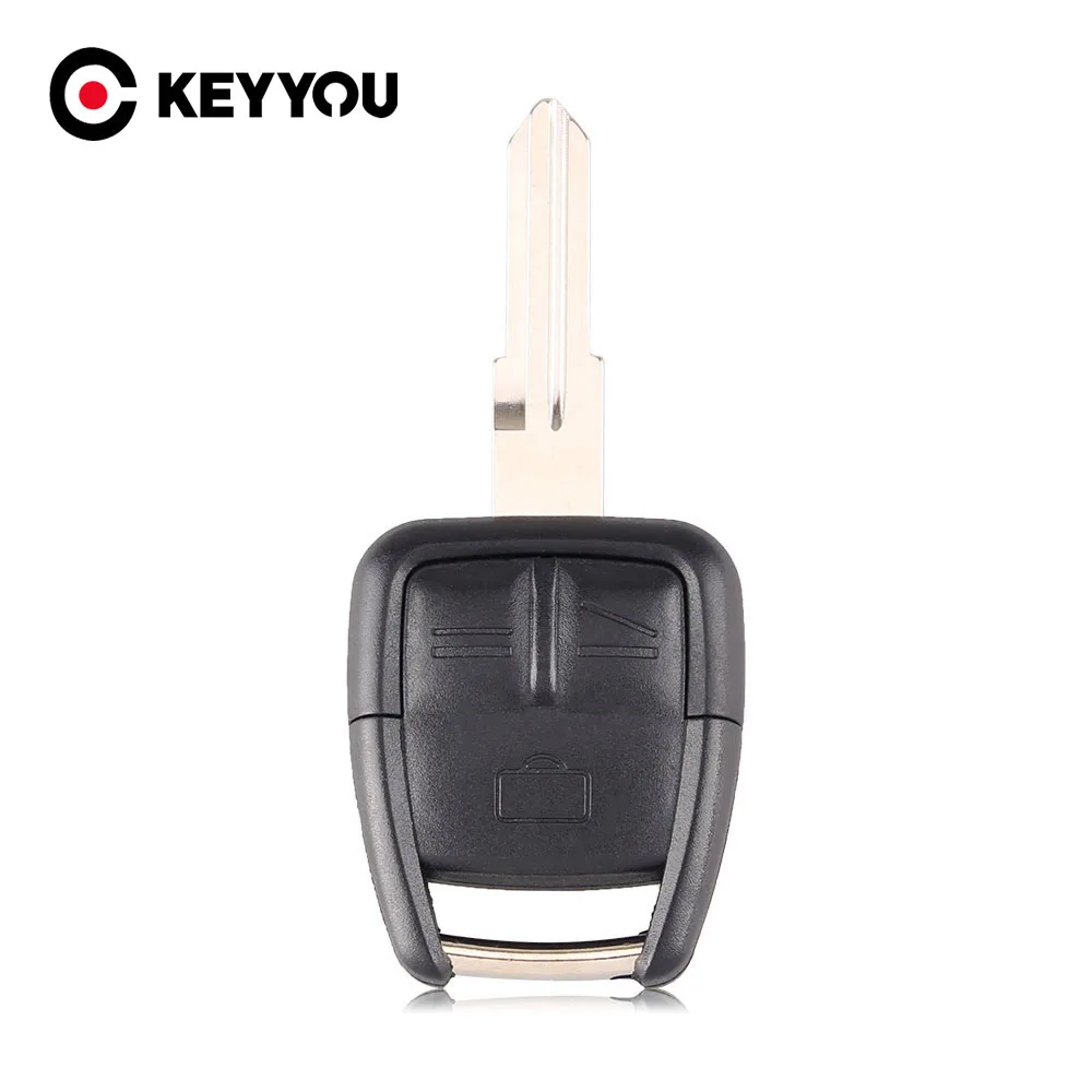 KEYYOU 10x For Vauxhall Opel Vectra Astra Zafira Omega 3 Buttons Car Remote Key Shell Replacement Fob Cover Case