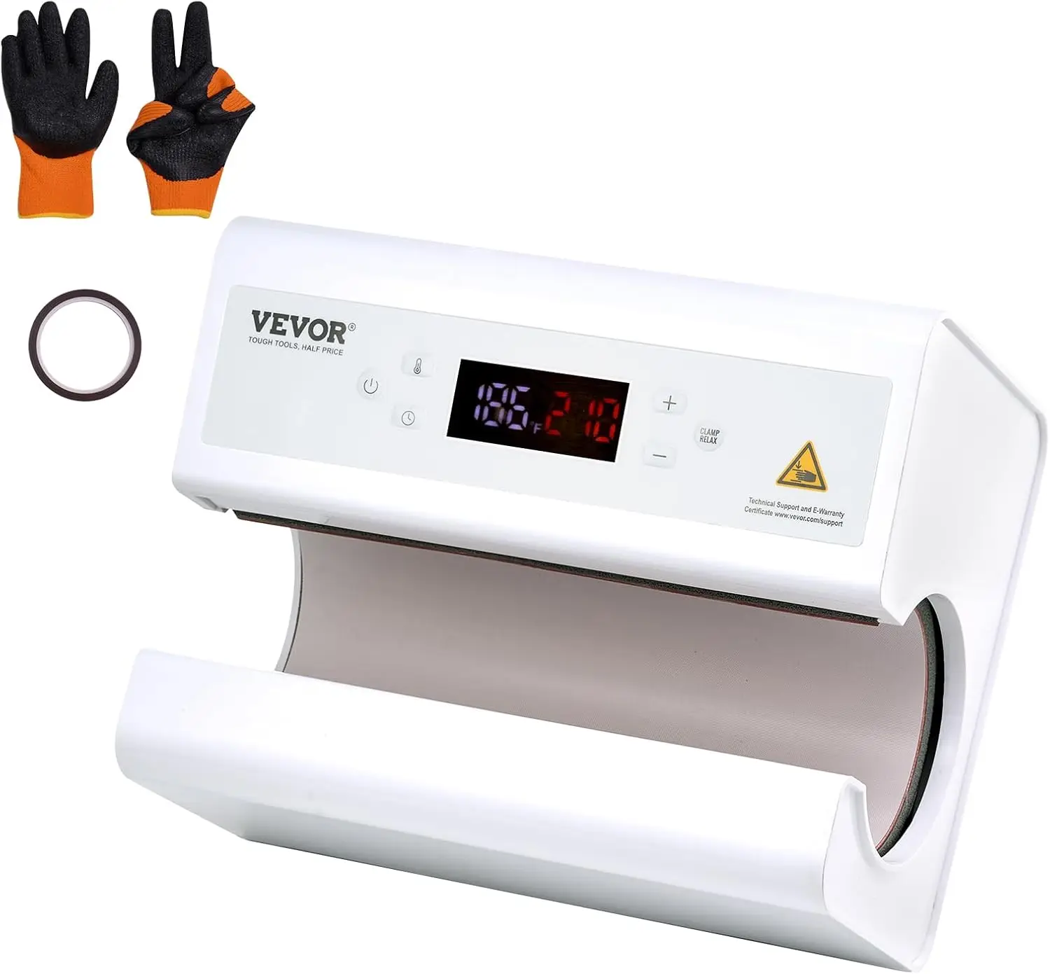 

Auto Tumbler Heat Press Machine, Mug Heat Press with Temp and Time Setting, Even Heating for 11-30oz SublimationTumblers