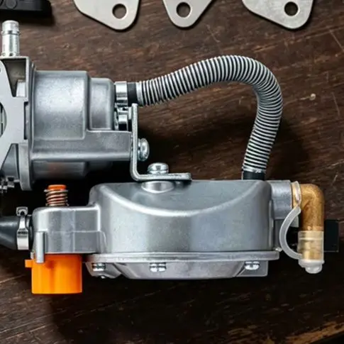 Dual Fuel Carburetor Kit For GX160 For GX200 168F 170F Small Engine For LPG Petrol Gas Replacement Part With Heat Shield And Gas