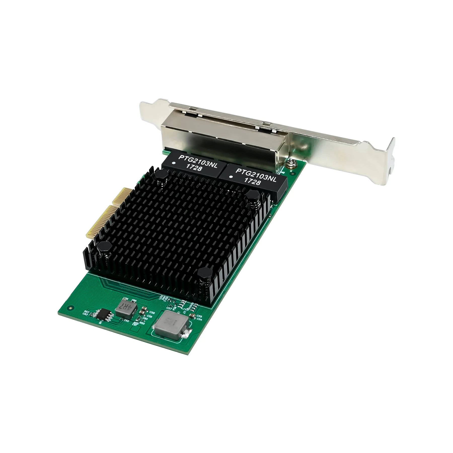 Sunweit ST7424 2.5GbE NIC Realtek RTL8125B Quad-Port PCI-Express Network Card for Server Applications in Stock