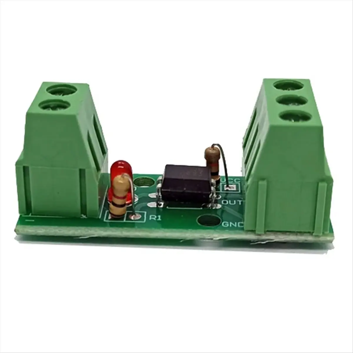 A64I 1 Channel Way Optocoupler Isolation Module PC817 3V-5V Photoelectric Isolator Rail Holder PLC Drive Motor Board 10PCS