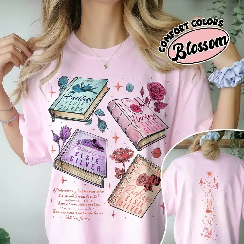 Vrouwen Retro Kastanje Springs Serie Comfort Unisex Tee Voor Fan Bookish Cadeau voor Country Girl Y2K Top Dagelijks Trendy Streetwear