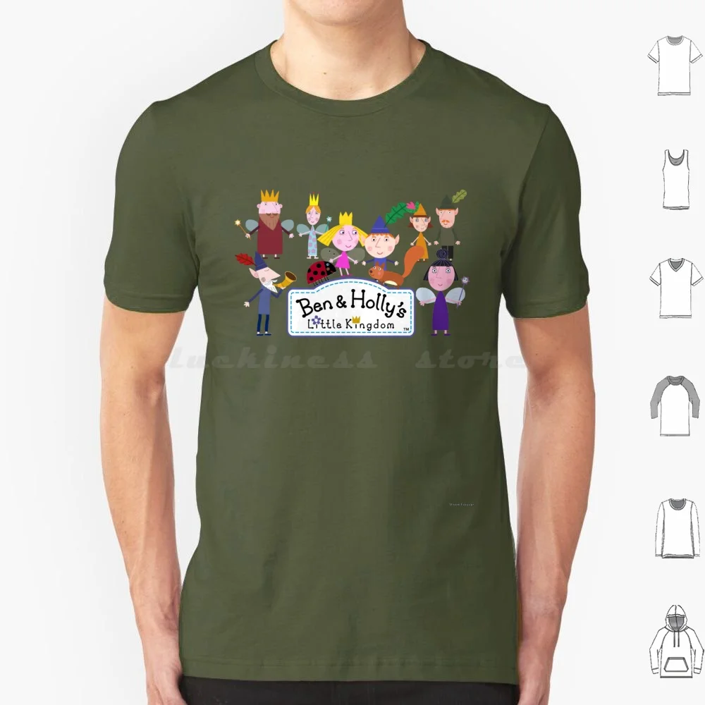 Ben And Holly'S T Shirt Cotton Men Women Diy Print Ben And Holly Holly And Ben Ben Holly Animation Animated Anime Netflix