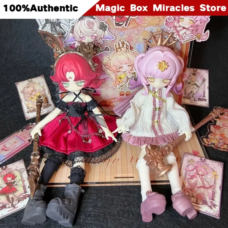 オリジナル月神神話-1-8-bjd-ブラインドボックスかわいいアクションフィギュア可動ジョイント人形デスクトップ装飾コレクション模型玩具サプライズギフト